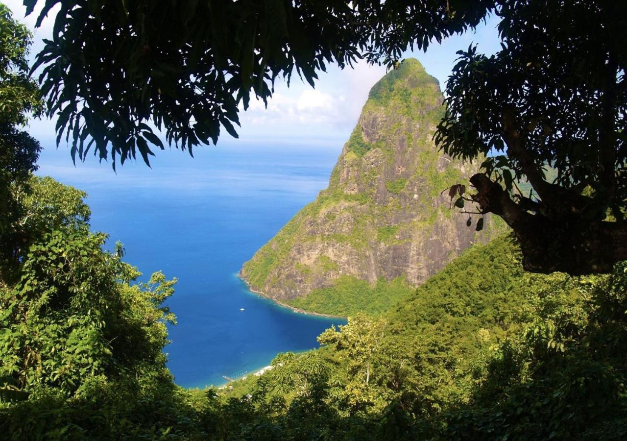 Tet Rouge Resort Soufrière Buitenkant foto